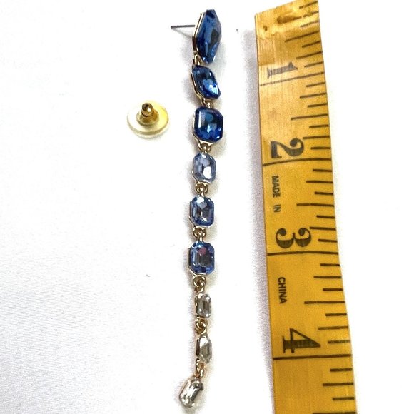 NWT NM 4,5" Long Dangle Gradient Earrings - Picture 9 of 9